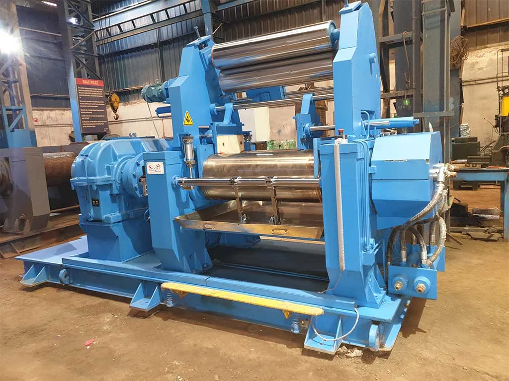 Two Rolls Mixing Mills Stock Blanders Auto Blenders