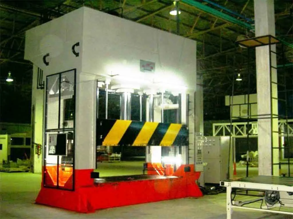 Forming Presses for car interiors